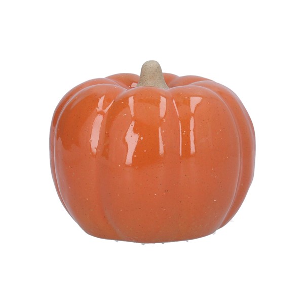 Earthenware Pumpkin - Orange - Large